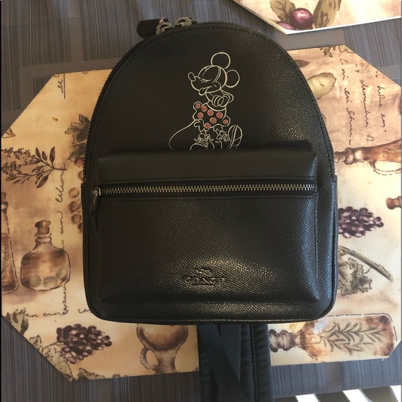 coach minnie mouse backpack